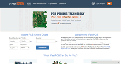 Desktop Screenshot of ifastpcb.com