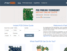 Tablet Screenshot of ifastpcb.com